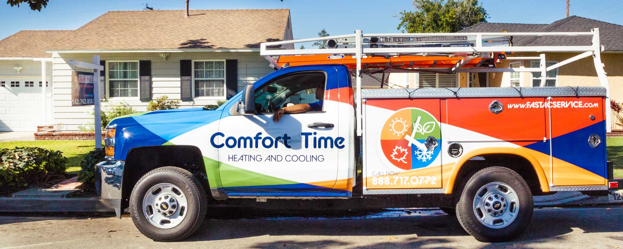 Comfort Time service truck